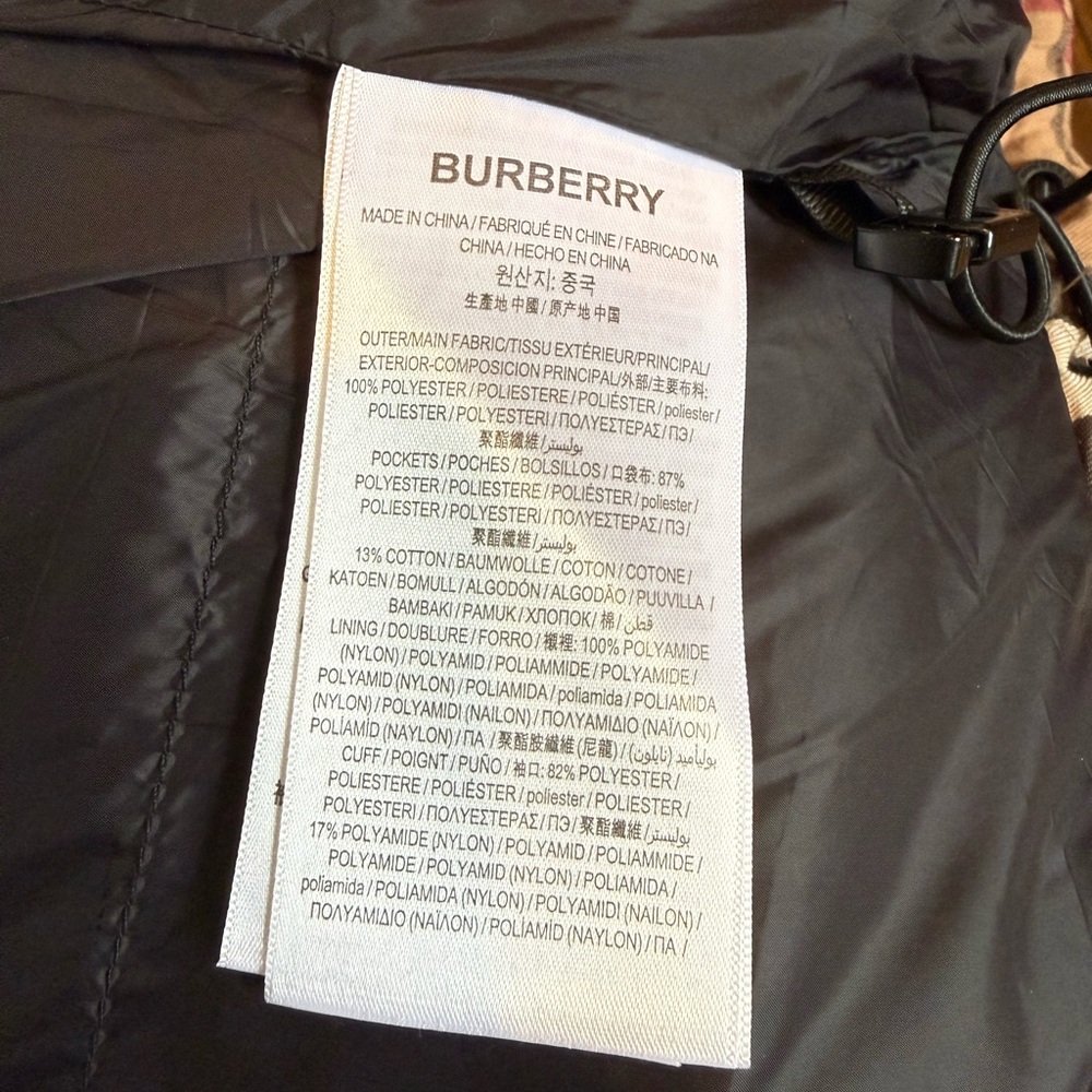 Burberry Signature Plaid Puffer Jacket - Picture 15 of 15
